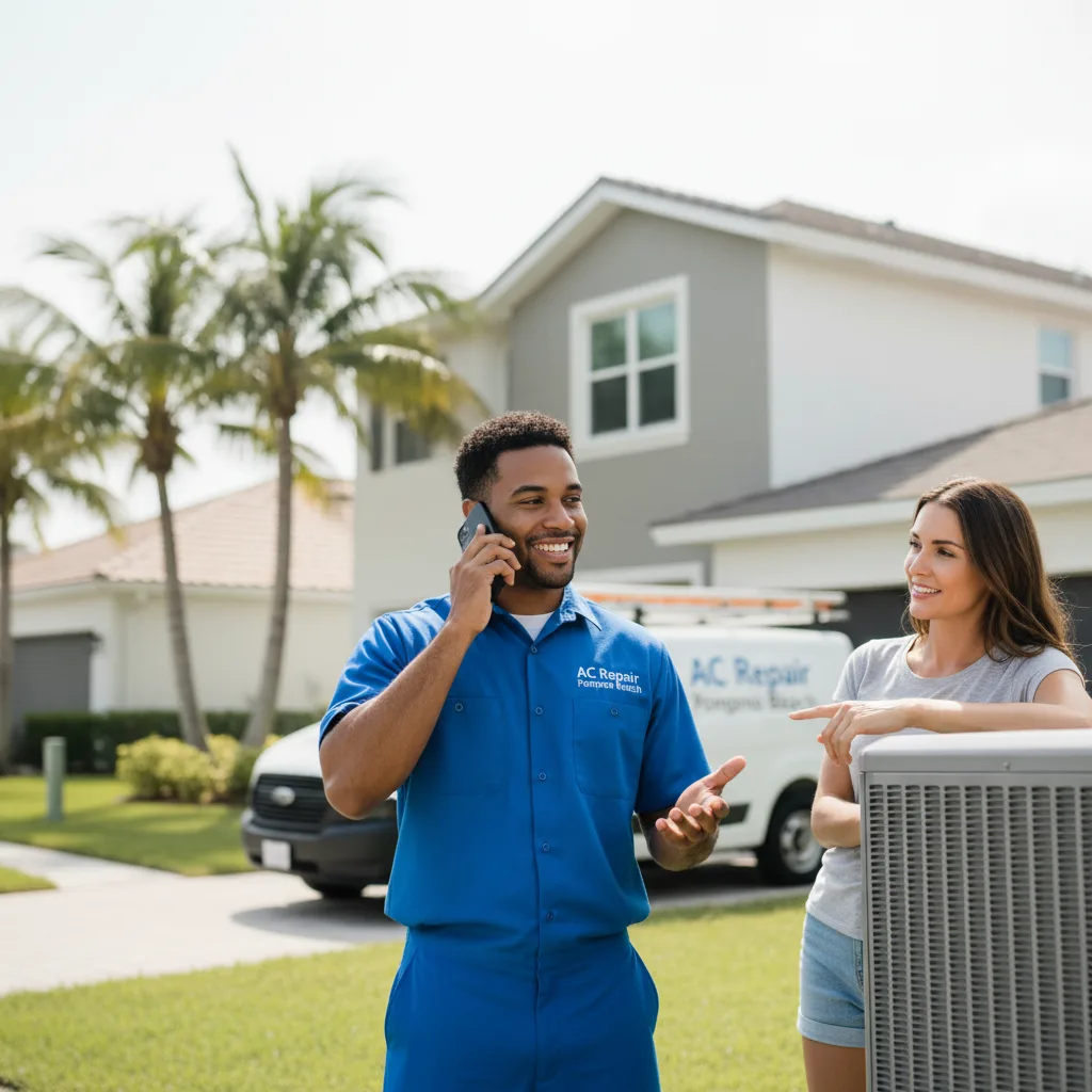 AC Repair Pompano Beach customer support in Forest Hill